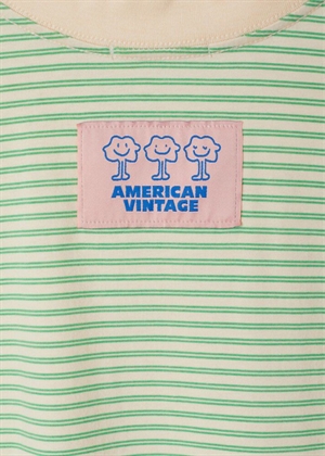 Gixy stripe tee Absinthe Stripes American Vintage 